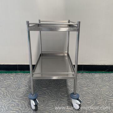 Hospital Stainless Steel Instrument Trolley